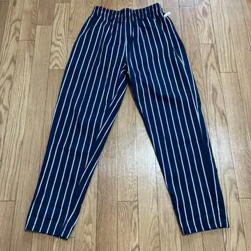 쿠크맨 셰프 팬츠 와이드 팬츠 스트라이프 M 워크 팬츠