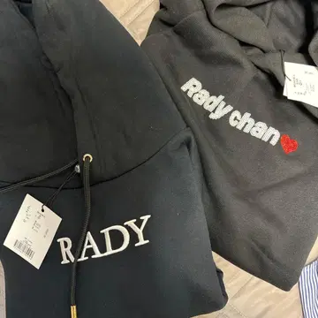 Rady 블랙 후드티