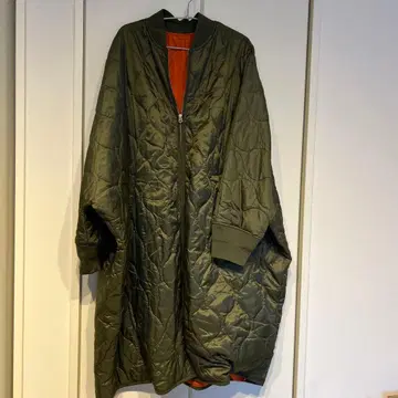 안티카 (antiqua) 의 MA-1 돌먼 코트 (카키, 프리 사이즈)