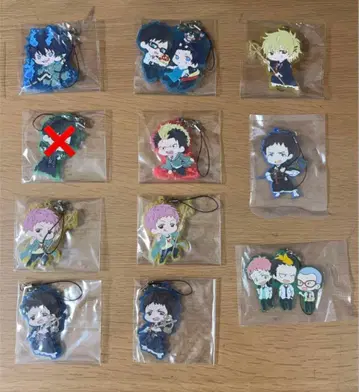 청의 엑소시스트 교토 부정왕편 클리어 러버 스트랩 컬렉션