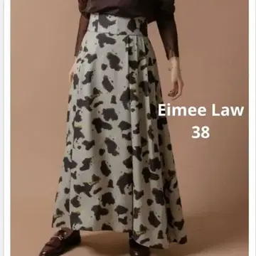 Eimee Law 에이미 로우 카머 벨트 부착 롱 플레어 스커트 38