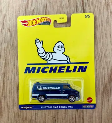 Hot Wheels Custom GMC Panel Van MICHELIN