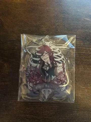 쿠로시츠지전 Black Label 아크릴 키링 그렐 쿠로시츠지