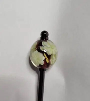 wargo The Ichi 헤어콤 잠자리 꽃 옐로우 컬러