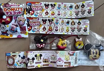 디즈니 도넛 마스코트 4개 세트 미키 미니 푸우 데이지