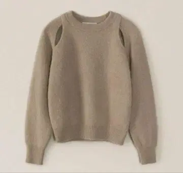 OHOTORO 모헤어 니트 베이지