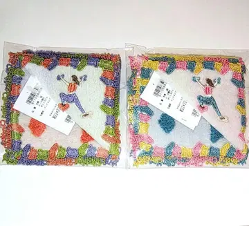 치카자와 레이스 시즌 타월 손수건 볼더링 2장 세트