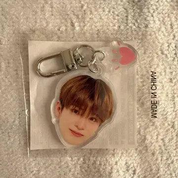 희로애락 얼굴 아크릴 키링 아사히