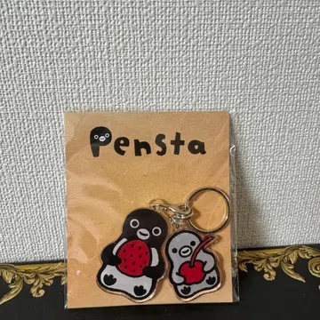 미개봉 새상품 Suica 펭귄 2단 아크릴 키링 푸딩 알라모드