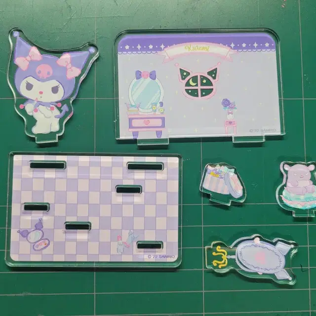 산리오 쿠로미 아크릴 디오라마 아크릴 스탠드