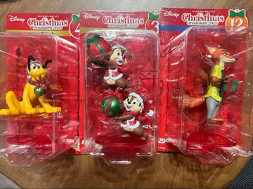 디즈니 happy 복권 오너먼트 플루토 칩과 데일 닉