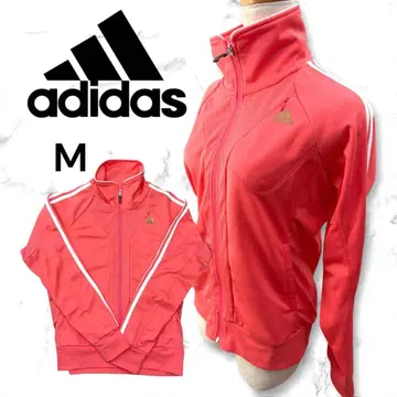 adidas 트랙 자켓 핑크 CLIMACOOL M 상당 3 라인