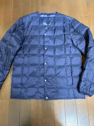 TAION 다운 자켓 사이즈 M 네이비 새상품급