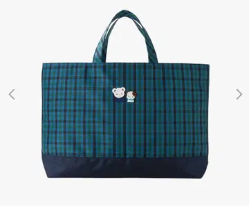 familiar 토트백 레슨백 블루 계열 패밀리아 체크