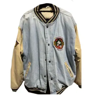 디즈니 바시티 자켓 빈티지