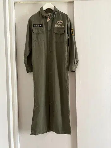 라빠르망 REMI RELIEF MILITARY SHIRTS DRESS