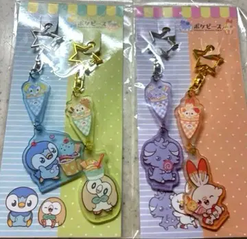 [ 미사용 새상품 ] 포켓몬 캐릭터 아크릴 키링 세트