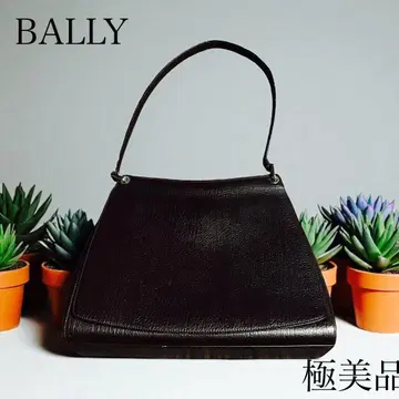 새상품급 ] BALLY 발리 가죽 핸드백 다크 브라운 심플 고급스러움