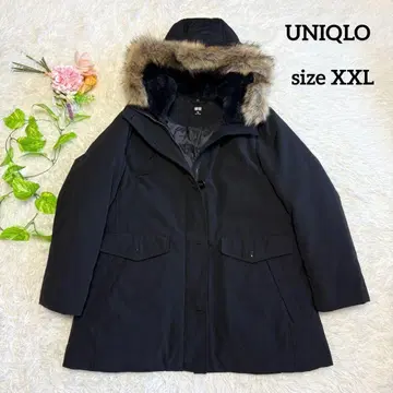 [유니클로] 하이브리드 다운 울트라 웜 코트 XXL 여성용