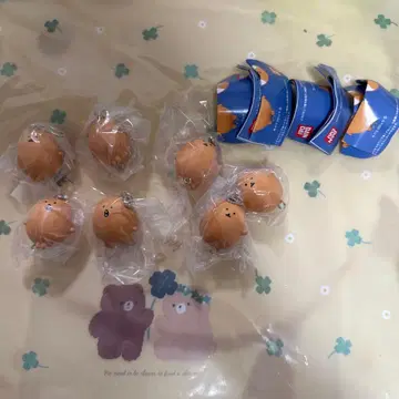 두더지 고로케 이어 붙이기 마스코트 7개