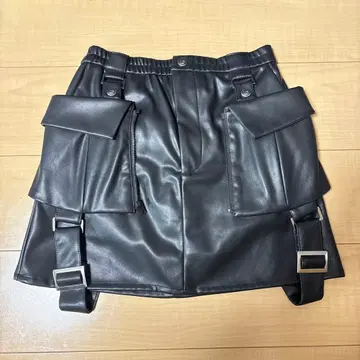 EMODA 가죽 셋업 2way 바지