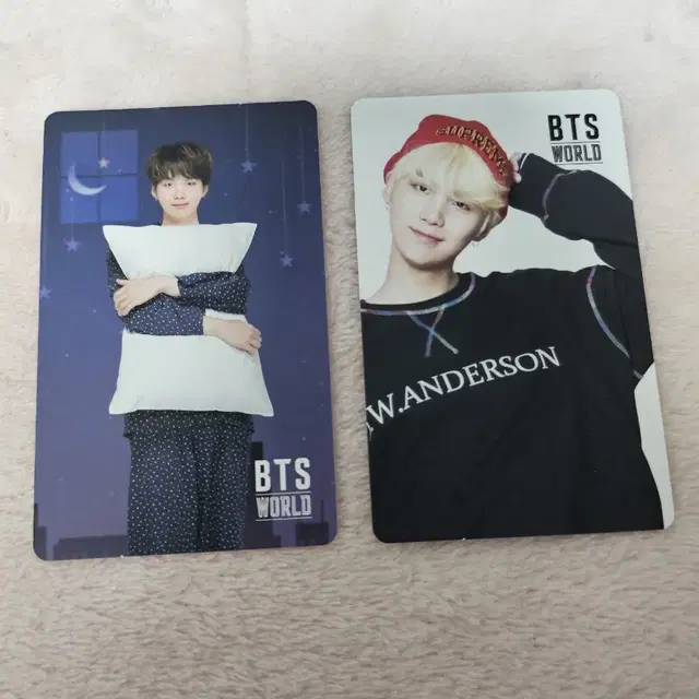 2장 일괄)bts 방탄 비월 world 윤기 슈가 잠옷