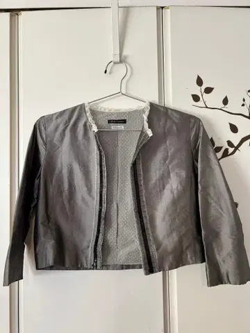 IENA 노카라 자켓 그레이