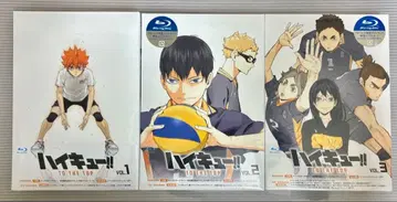 하이큐!! TO THE TOP Blu-ray 1~3 [ 미개봉 ]