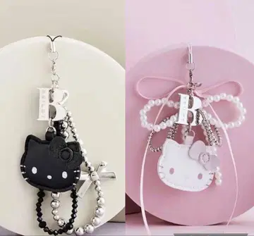 헬로키티 스트랩과 파우치 세트