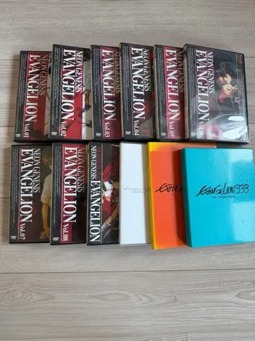 신세기 에반게리온 DVD 전권 세트 + 신 에반게리온 극장판 서파Q