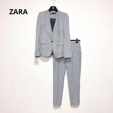 자라 노카라 수트 셋업 하운드투스 체크 포멀