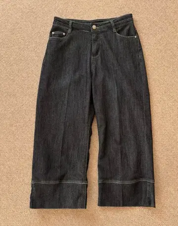 다크 데님 와이드 팬츠 nuovo x nuovo