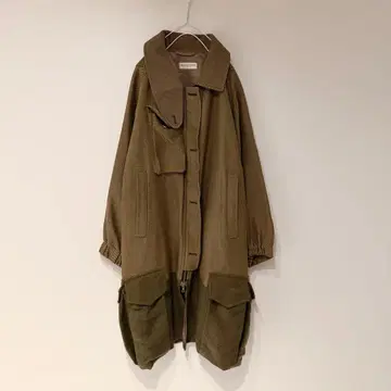 DRIES VAN NOTEN 루마니아산 모헤어 혼방 디자인 코트 M