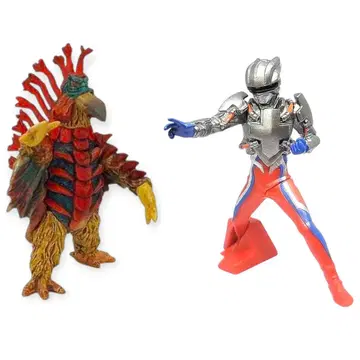 2개 세트 버돈 테크터 기어 제로 울트라맨 DG 가챠 피규어