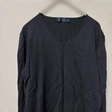 벨보그 실크&캐시미어 믹스 V넥 니트 (M 상당) 블랙 얇은 소재