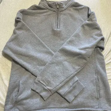 [ thehighlights ] 'zip sweat' 그레이 상의만