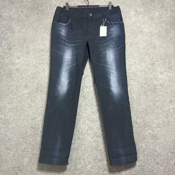 새상품 코무사 워크 빅 사이즈 17호 스트레치 데님