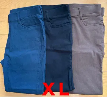 탑밸류 컬렉션 속기모 레깅스 팬츠 3개 묶음 판매 여성용 XL