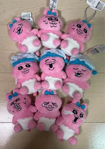 빤쮸토끼 므냐스야 마스코트 전 9종 라운드원 한정판