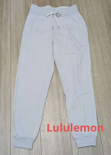 룰루레몬 스웨트 팬츠 XS 라이트 그레이 155cm