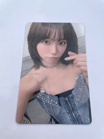 르세라핌 도쿄돔 FC 한정판 트레이딩 카드 채원