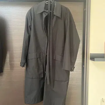 UNIQLOU 코튼 롱 코트