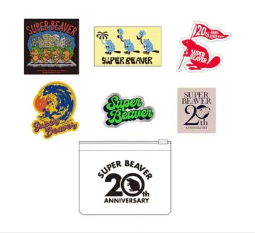 SUPER BEAVER 스티커 세트