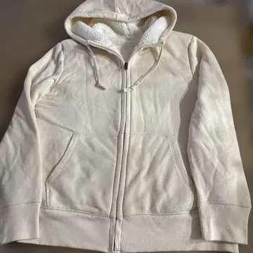 [ 미사용 ] 유니클로 여성용 보아 후드티 XL