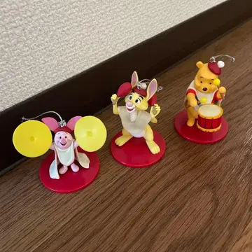 곰돌이 푸 피규어 3개 세트 크리스마스 오너먼트