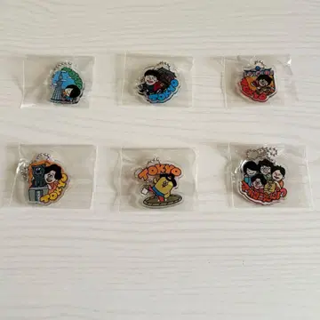 마카로니 연필 지역 한정 키링