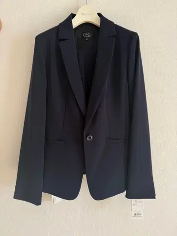 [ 새상품 ] 쿠 드 샹스 네이비 수트 3점 38/M