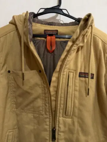 patagona 후드 부착 베이지 점퍼