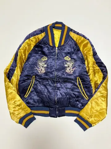 스카잔 수베니어 자켓 요코스카 미츠와 지퍼