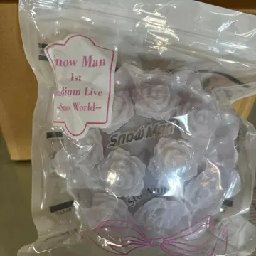 SnowMan 5th Anniv. 꽃 장식 응원봉